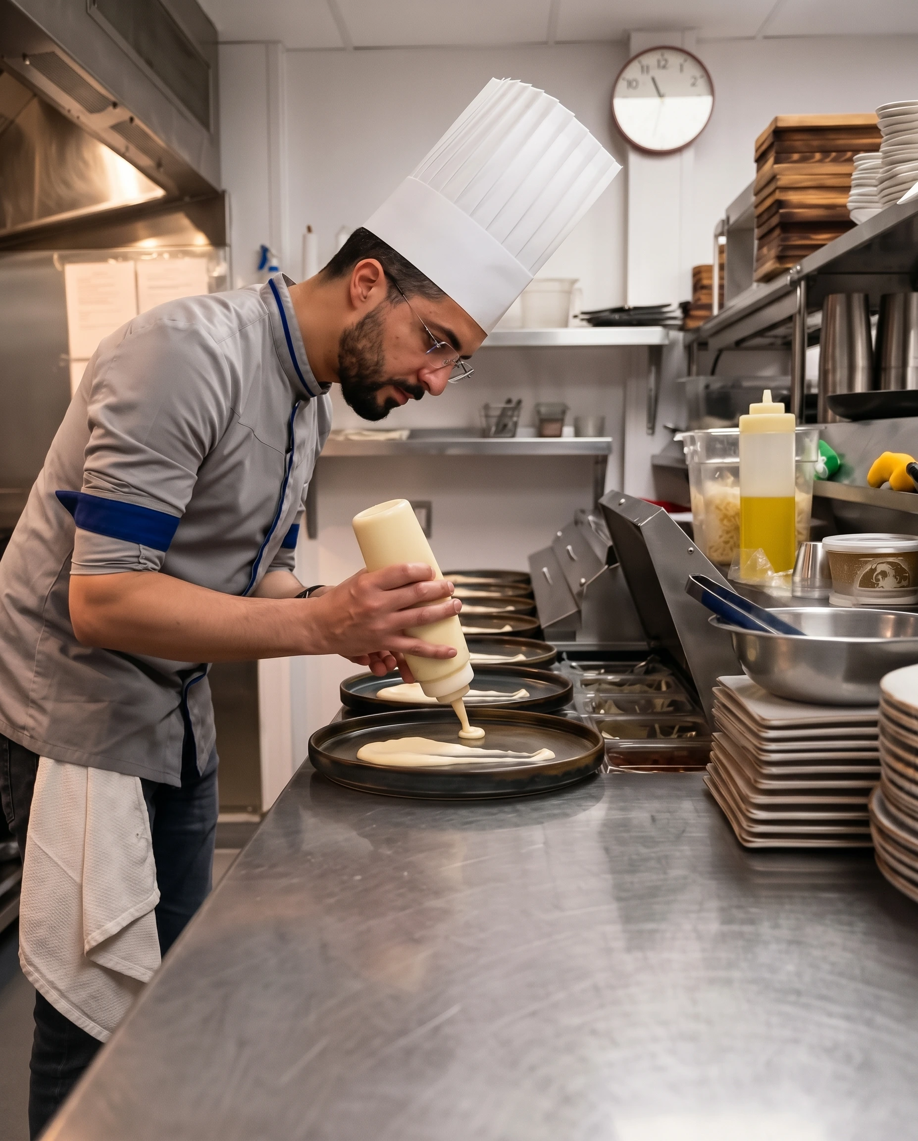 Chef Omar en action