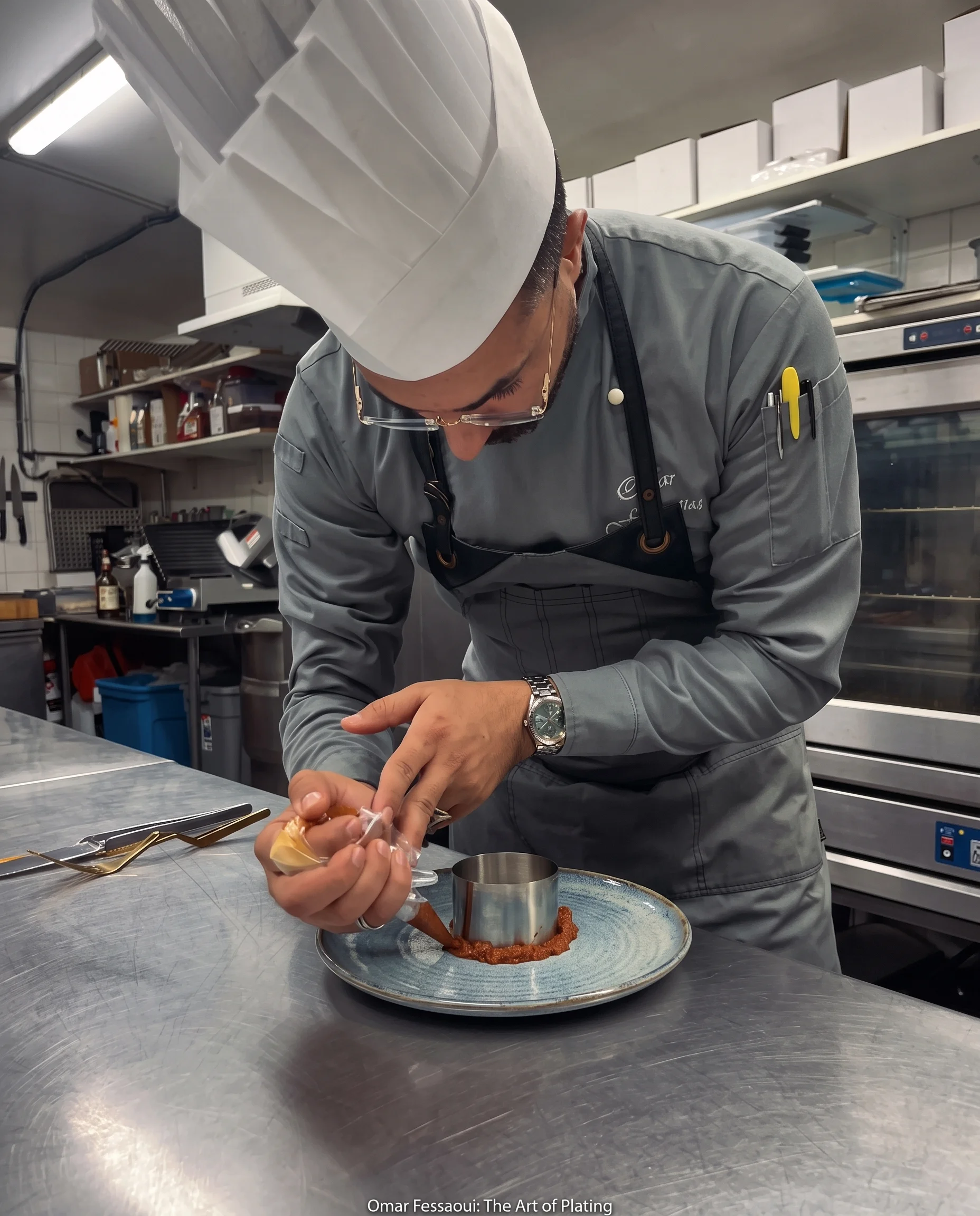 Chef Omar en action