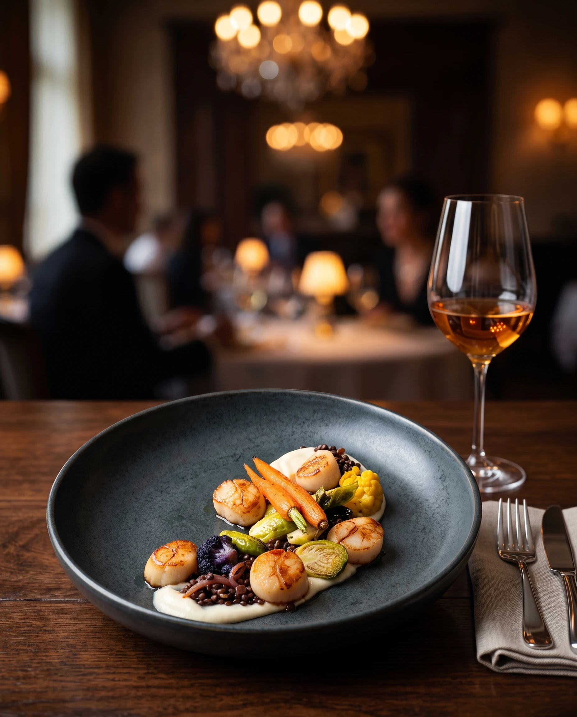 Plat gastronomique