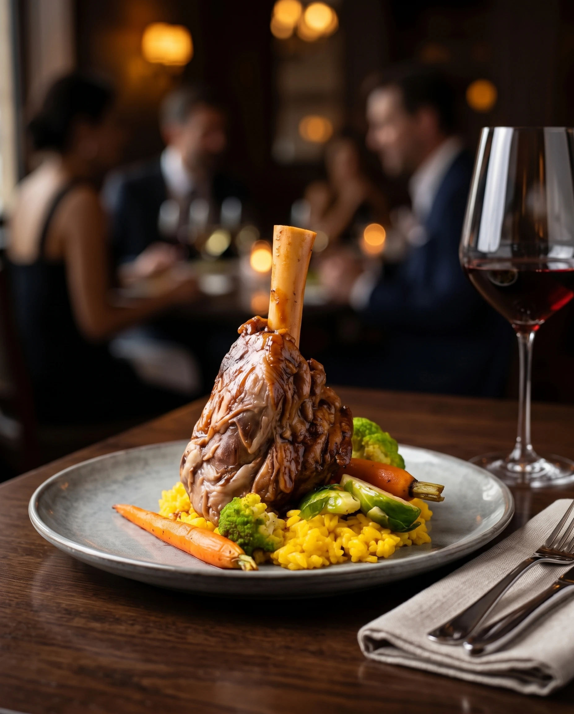 Plat gastronomique