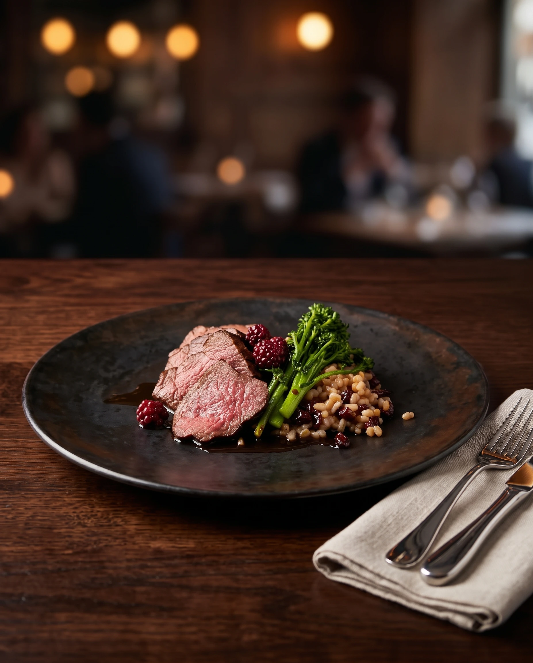 Plat gastronomique